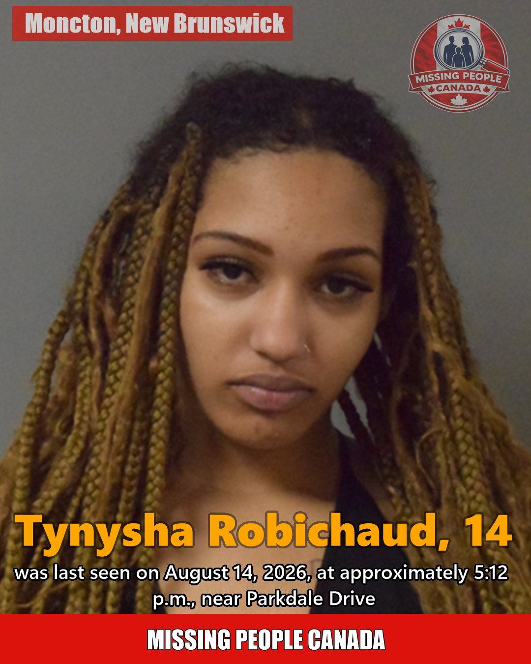 MISSING PERSON CANADA RELEASE