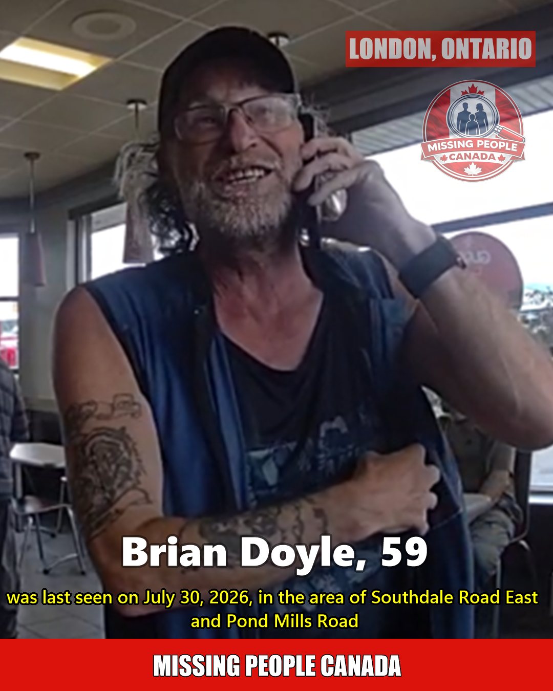 MISSING PERSON CANADA RELEASE