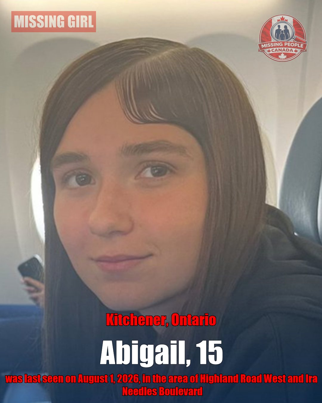 MISSING PERSON CANADA RELEASE