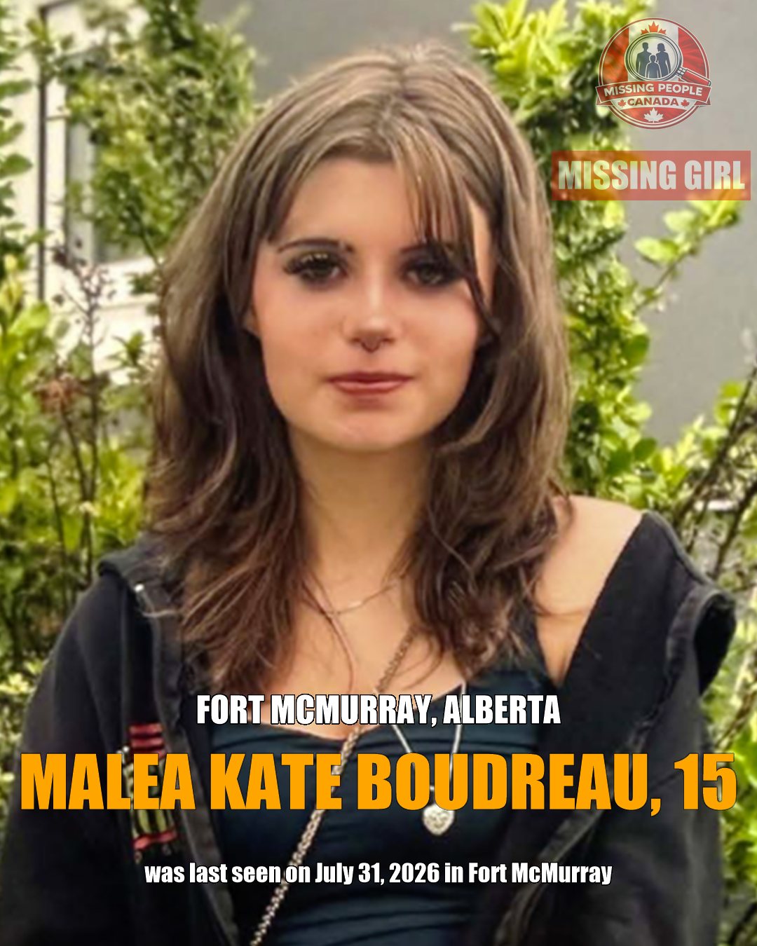 MISSING PERSON CANADA RELEASE