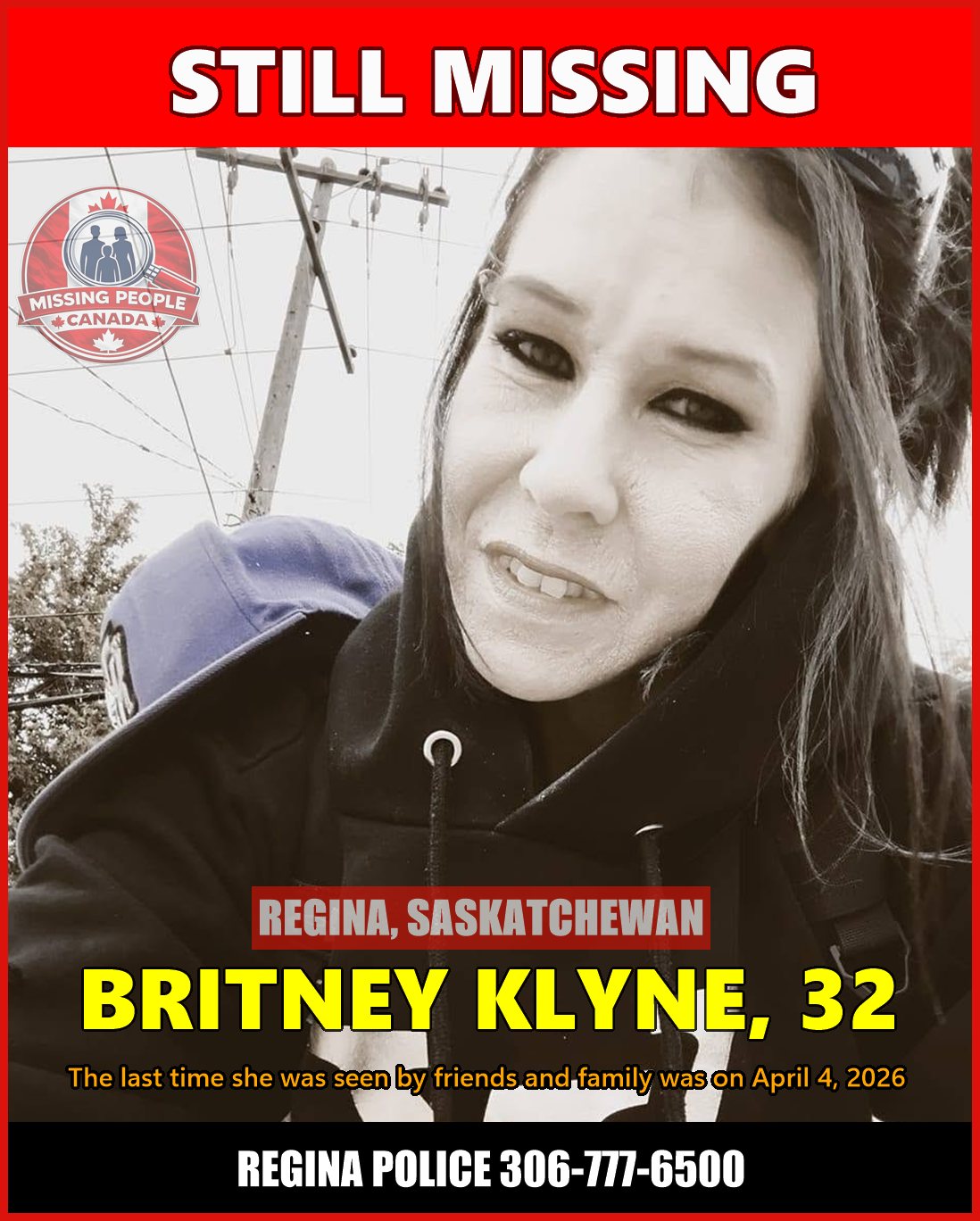 MISSING PERSON CANADA RELEASE