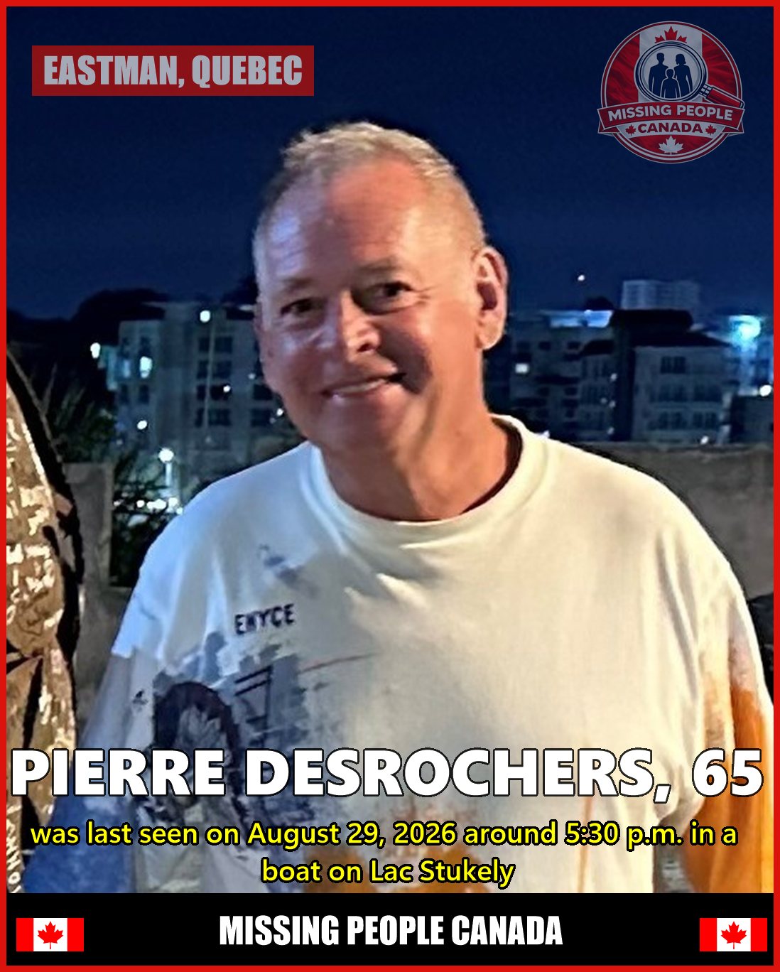 MISSING PERSON CANADA RELEASE