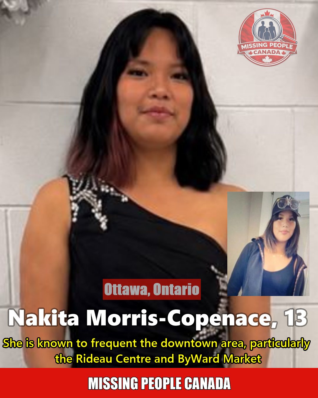 MISSING PERSON CANADA RELEASE