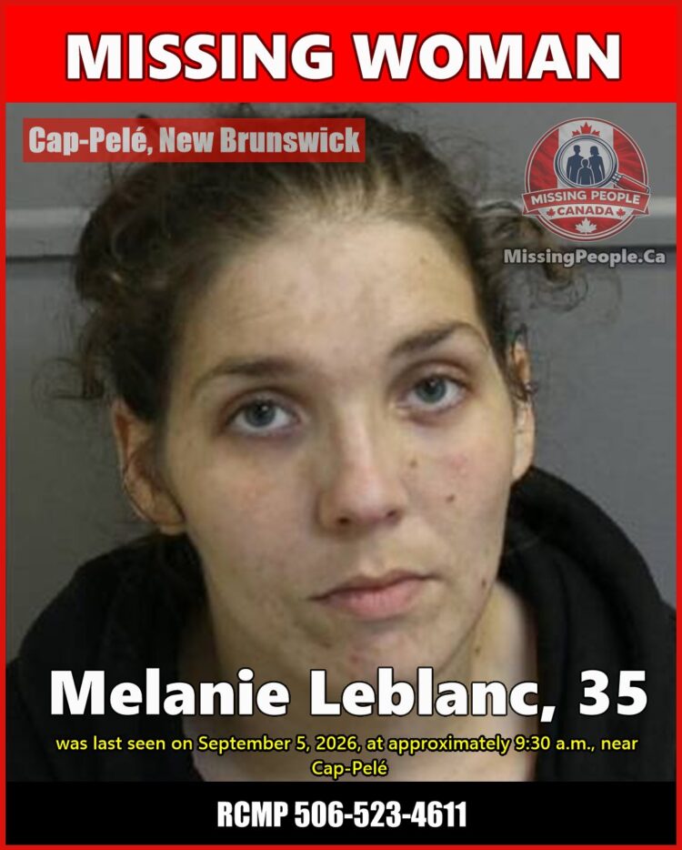 MISSING PERSON CANADA RELEASE