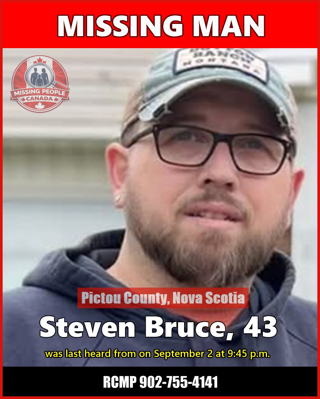 MISSING PERSON CANADA RELEASE