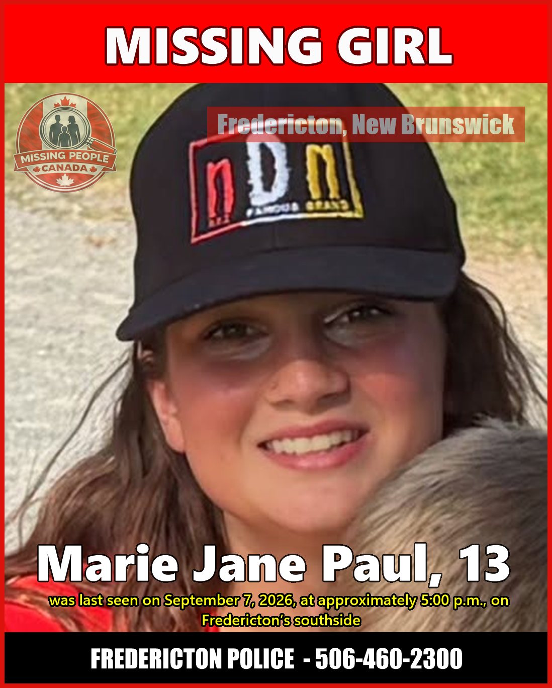 MISSING PERSON CANADA RELEASE