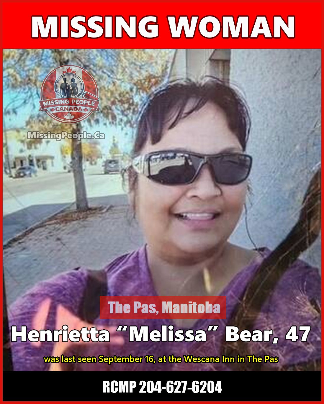 MISSING PERSON CANADA RELEASE