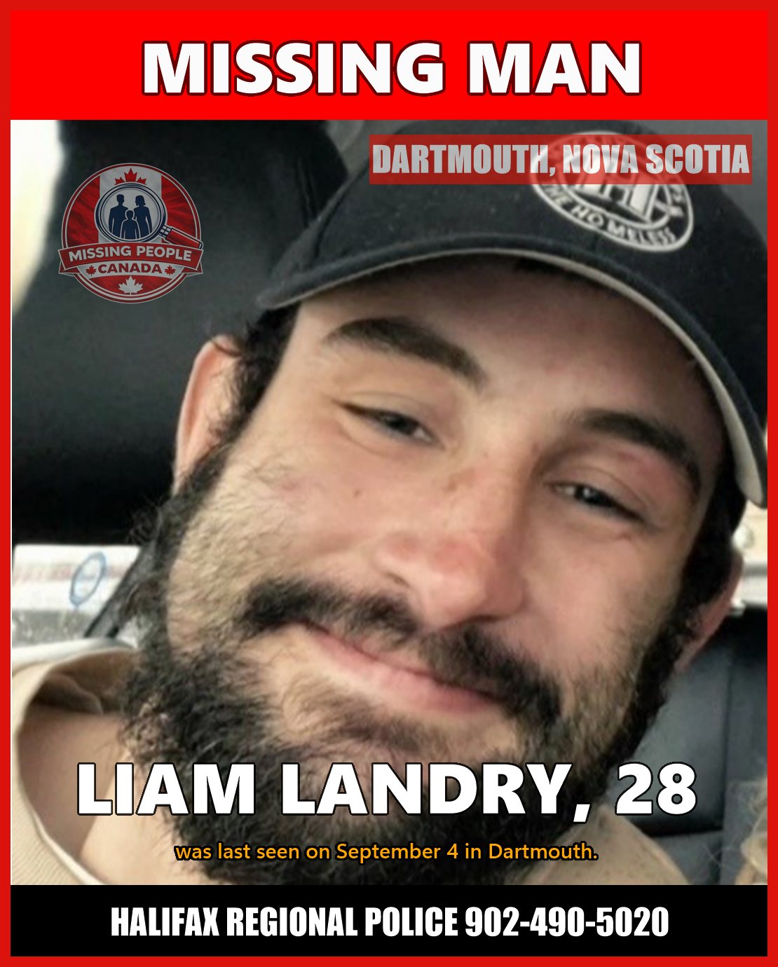 MISSING PERSON CANADA RELEASE