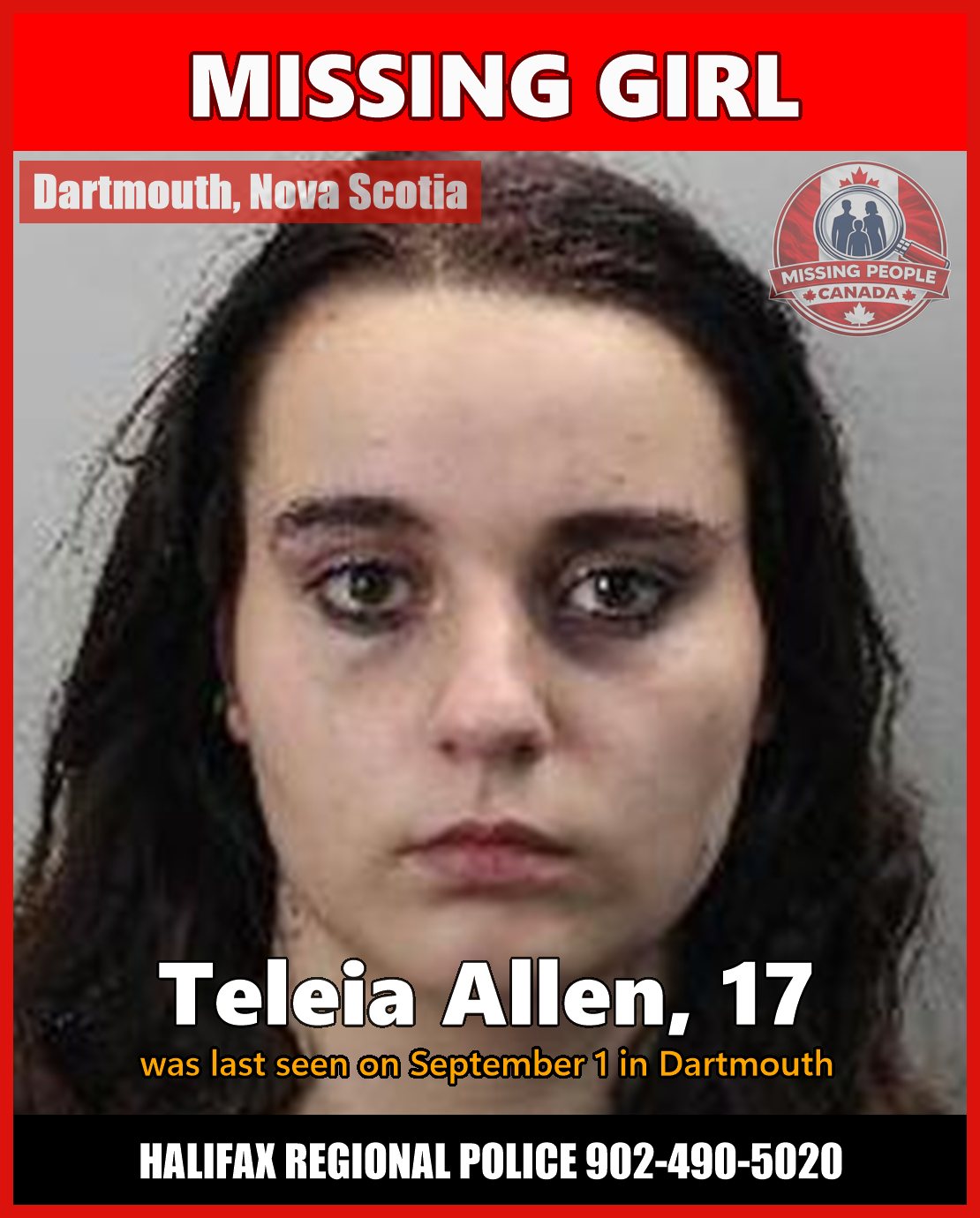 MISSING PERSON CANADA RELEASE