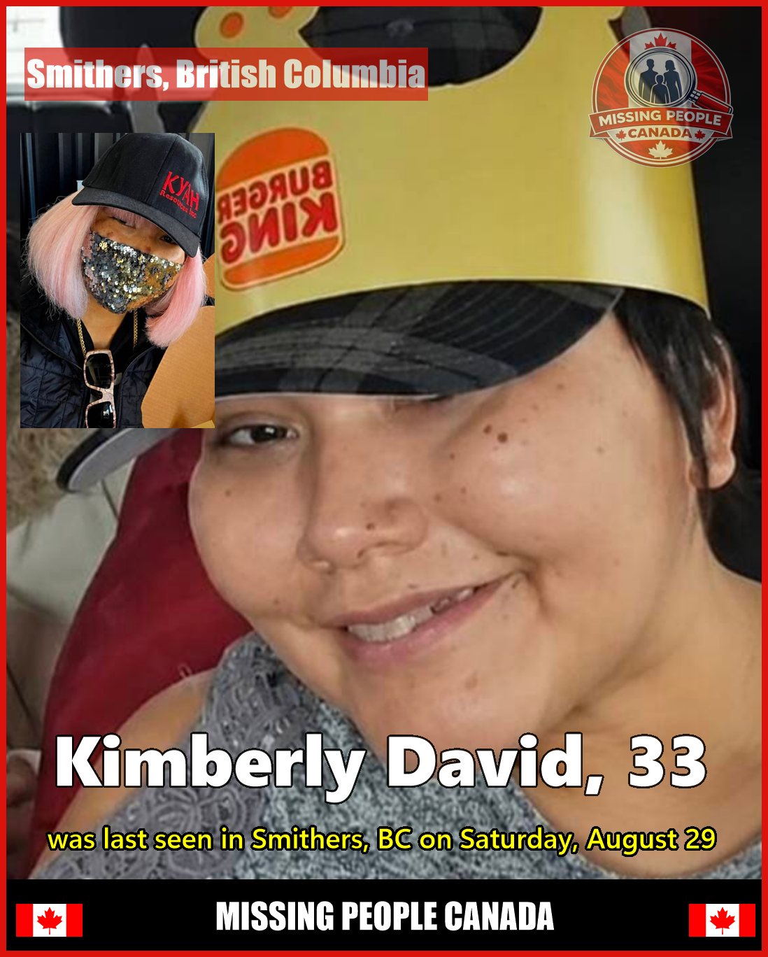 MISSING PERSON CANADA RELEASE