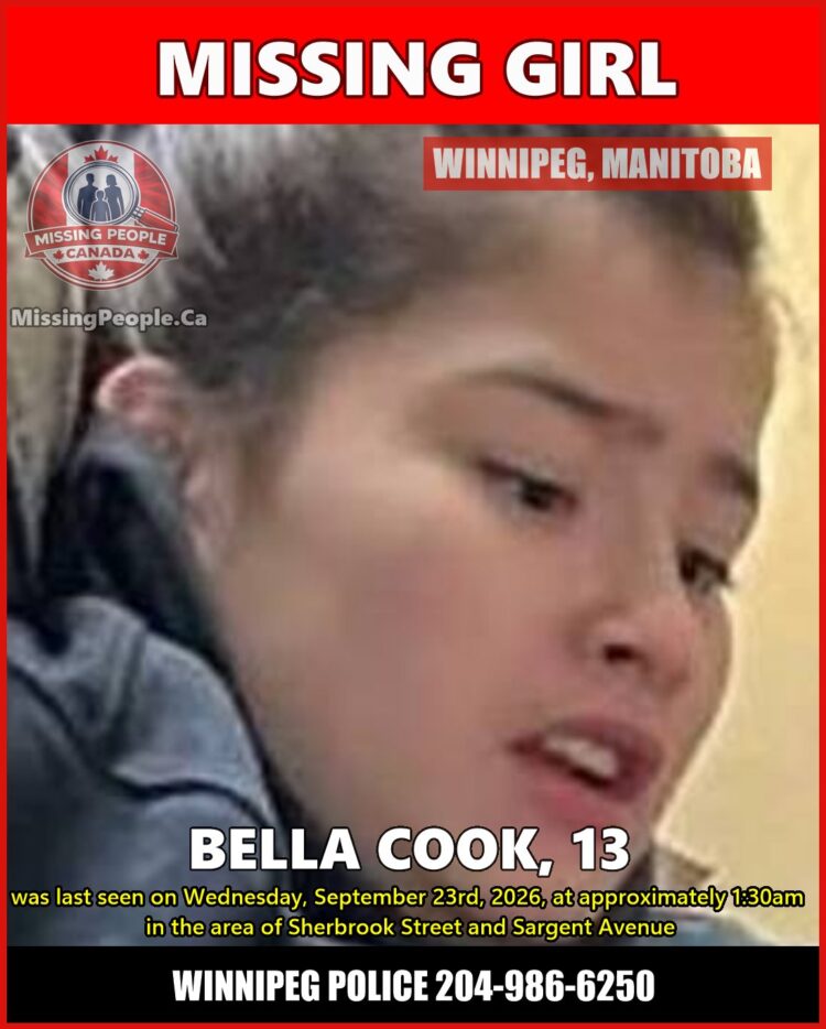 MISSING PERSON CANADA RELEASE