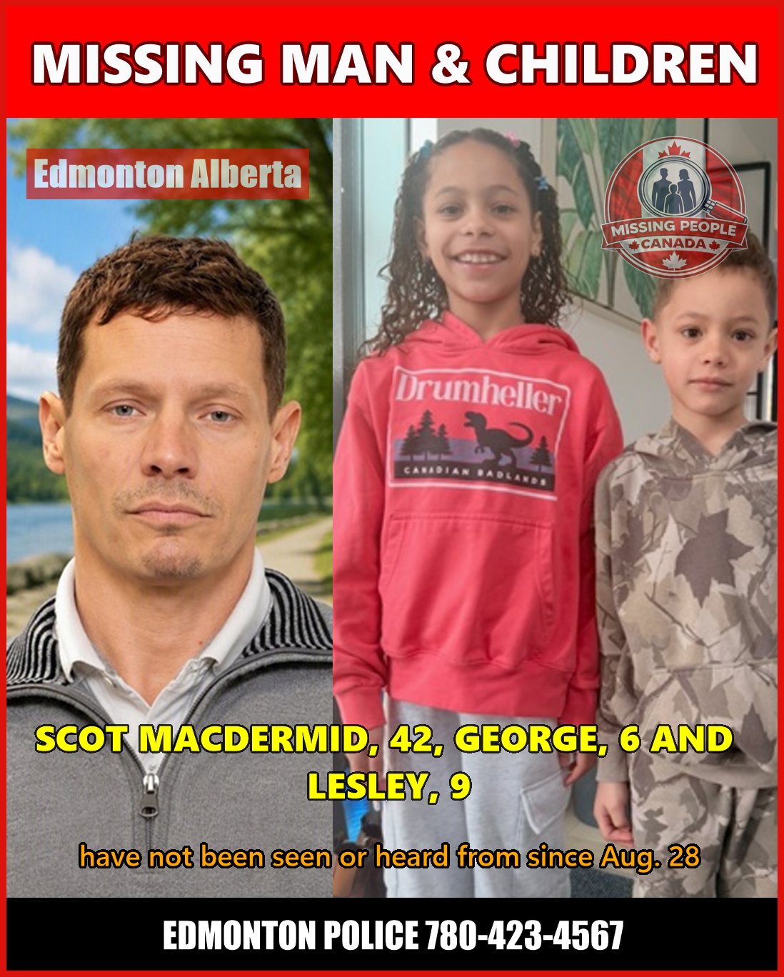 MISSING PERSON CANADA RELEASE
