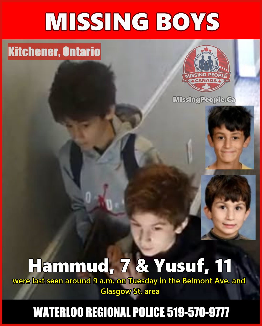 MISSING PERSON CANADA RELEASE