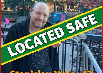 MISSING PERSON CANADA RELEASE