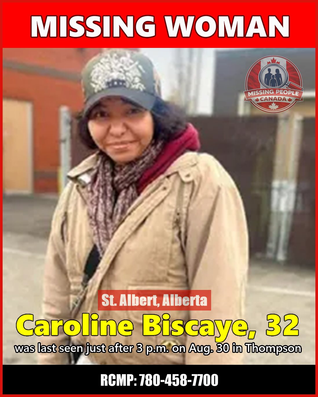 MISSING PERSON CANADA RELEASE