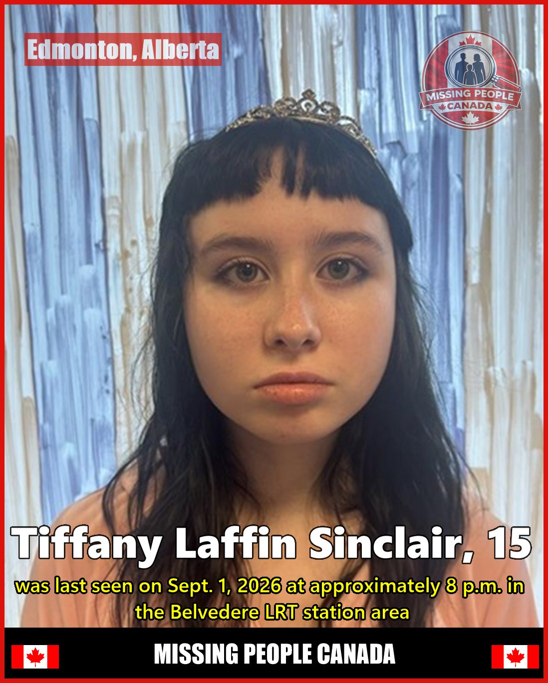 MISSING PERSON CANADA RELEASE
