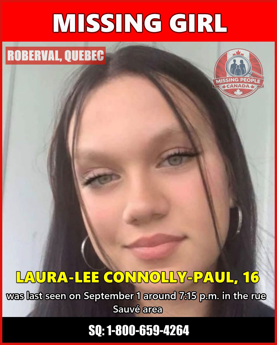 MISSING PERSON CANADA RELEASE