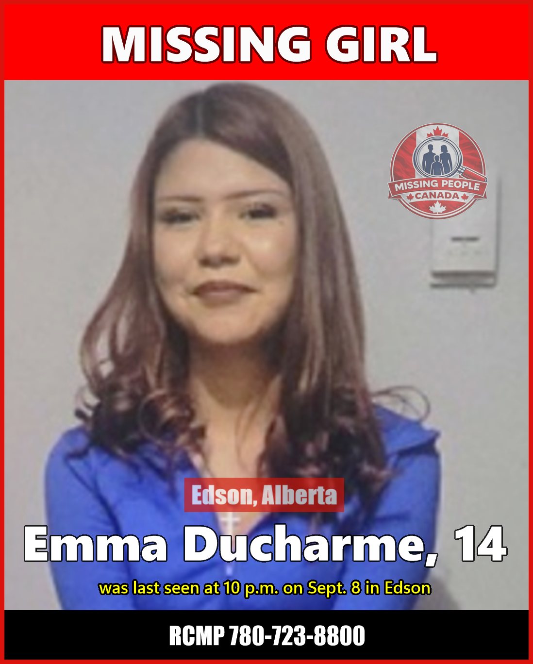 MISSING PERSON CANADA RELEASE