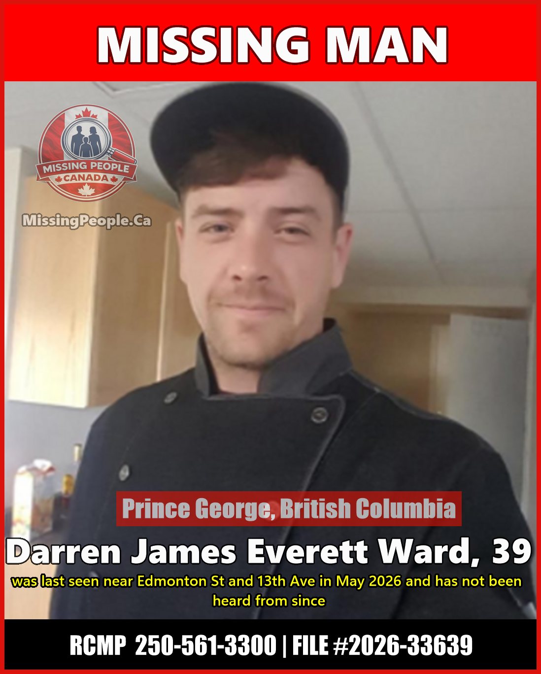 MISSING PERSON CANADA RELEASE